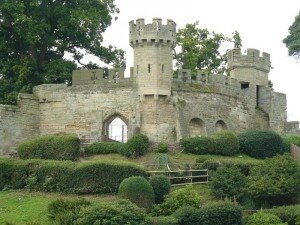 Замок средневековой Англии